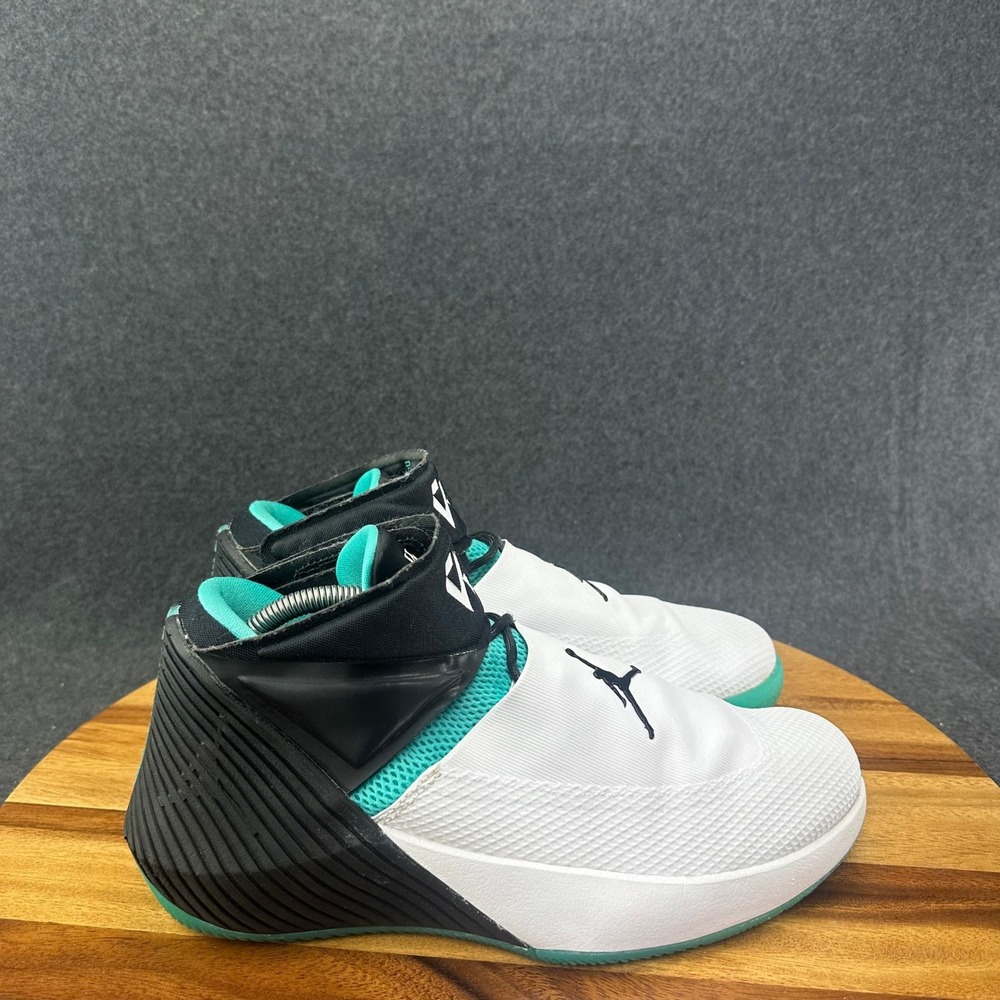 Nike Air Jordan WHY NOT ZER0.1 Hyper Jade Shoes Sneakers Mens Size 8 AA2510-103